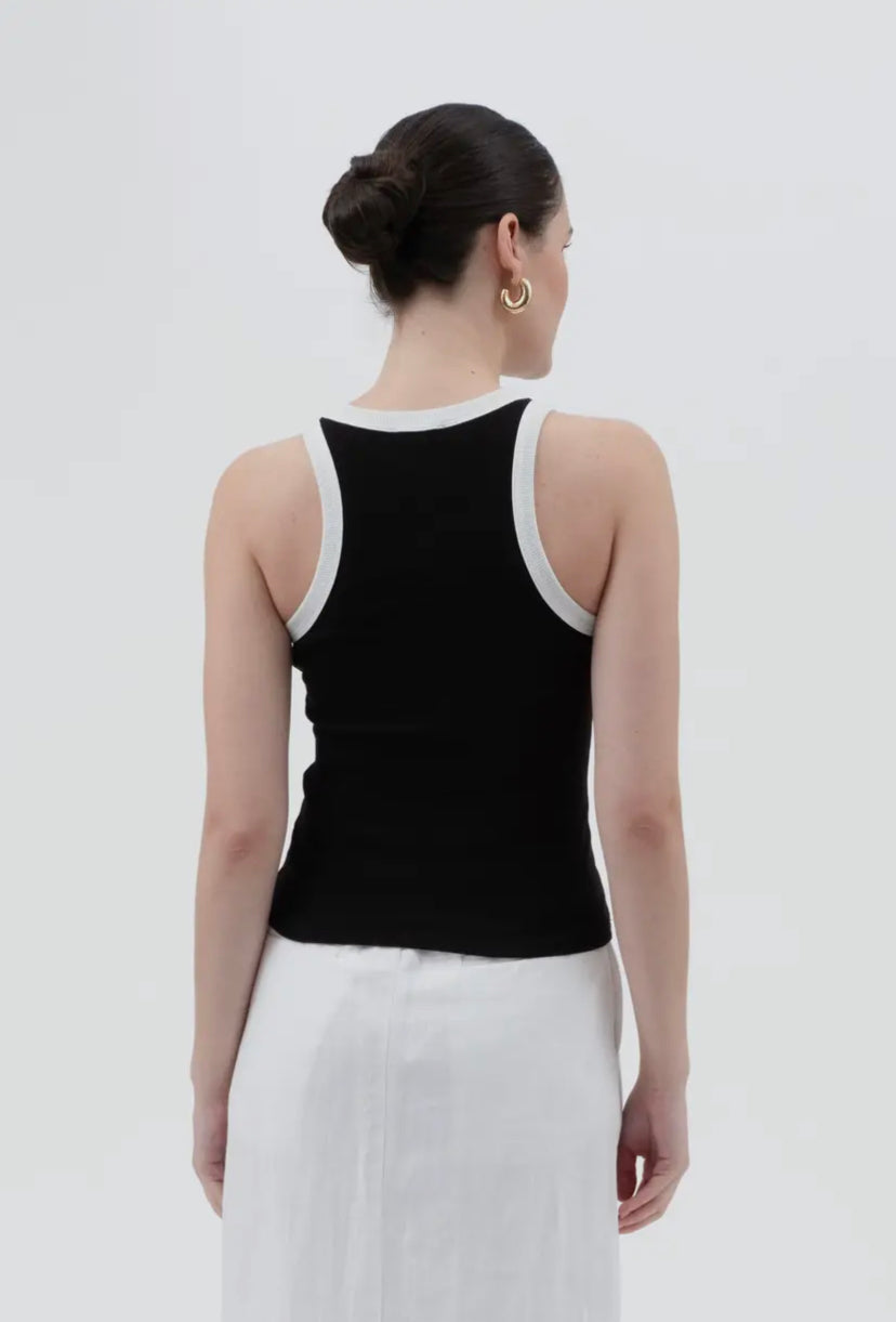 Niah Tank Top | Black
