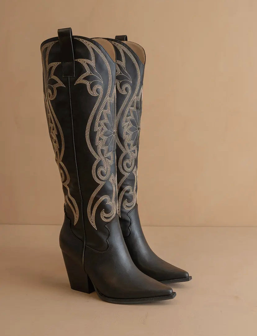Country Roads Cowgirl Boots
