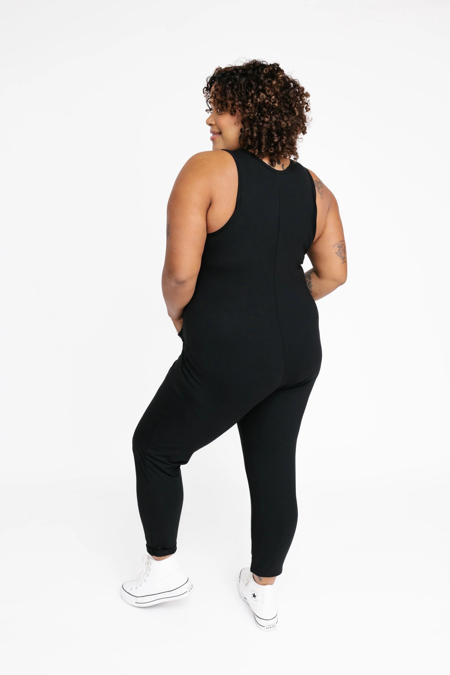 Smash + Tess | Saturday Romper | Midnight Black