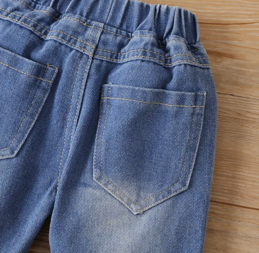 Distressed Denim Bottoms