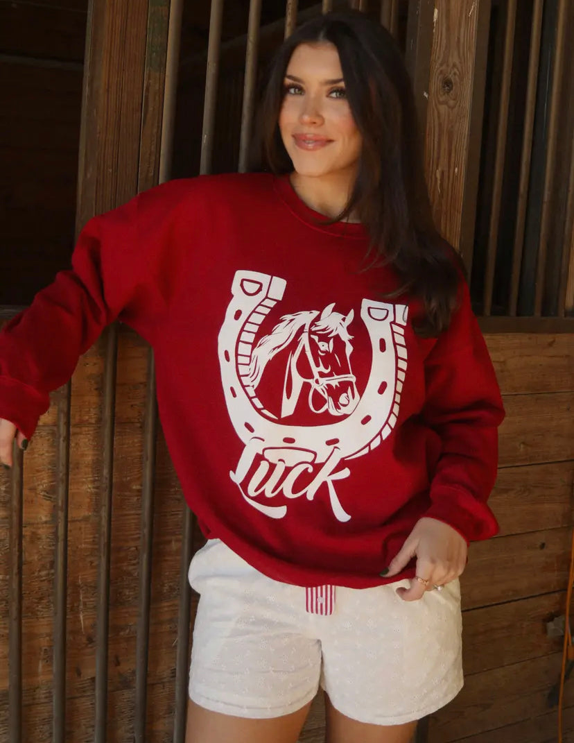 Horseshoe Luck Sweatshirt