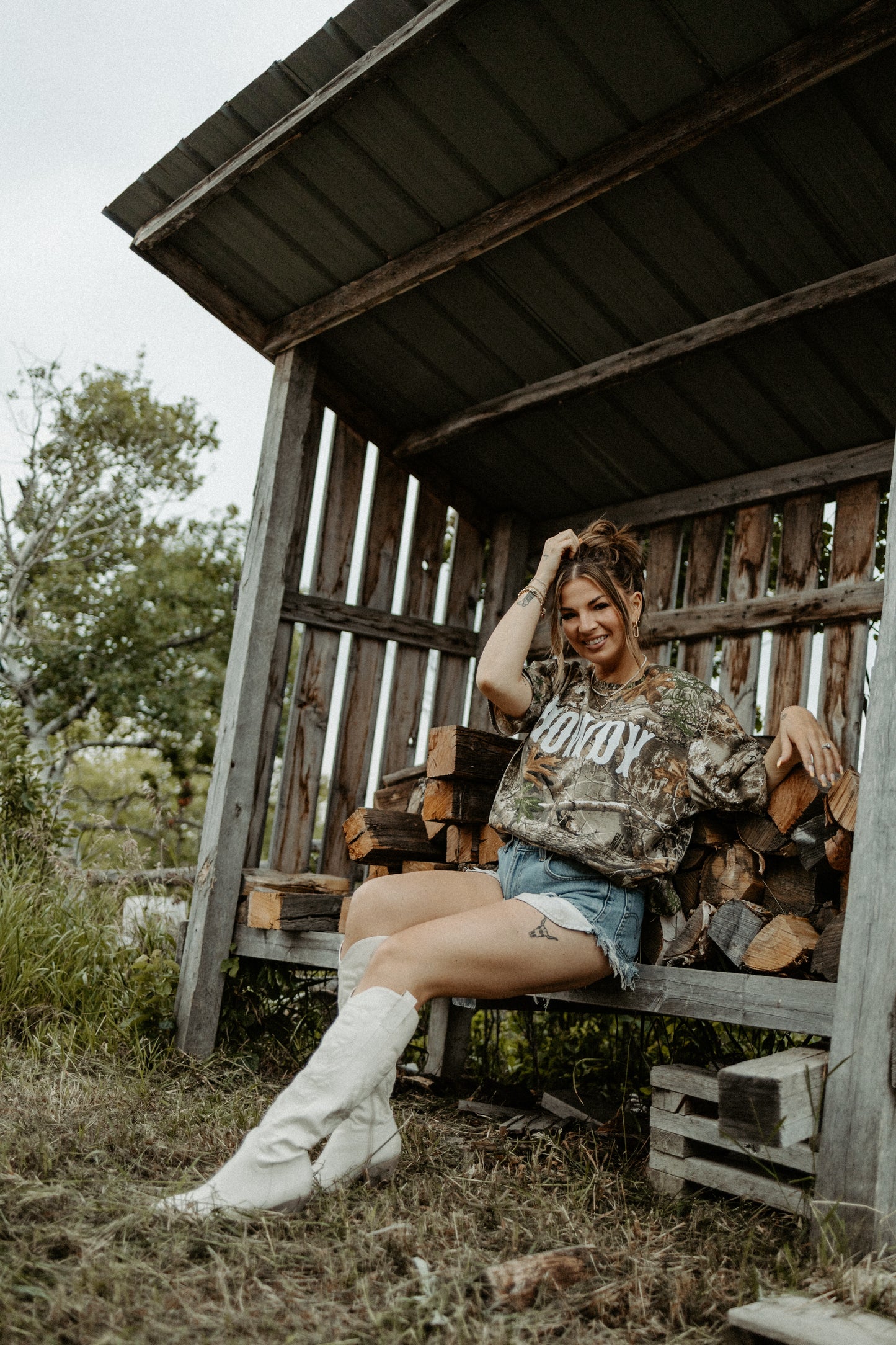 Camo Ain't No Trend Tee