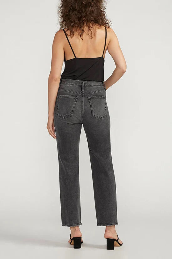 SILVER JEANS | Highly Desirable Straight BCS519 | Black Wash