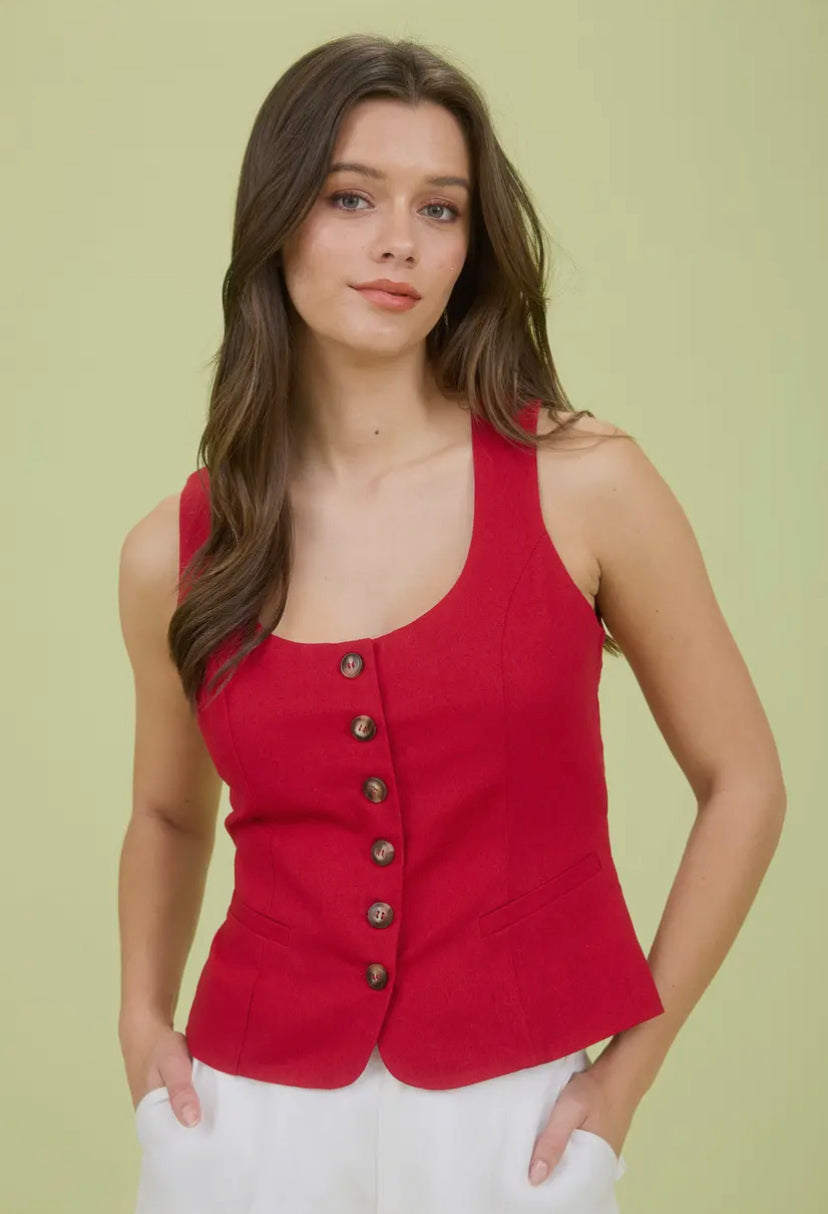 Kava Button Down Top