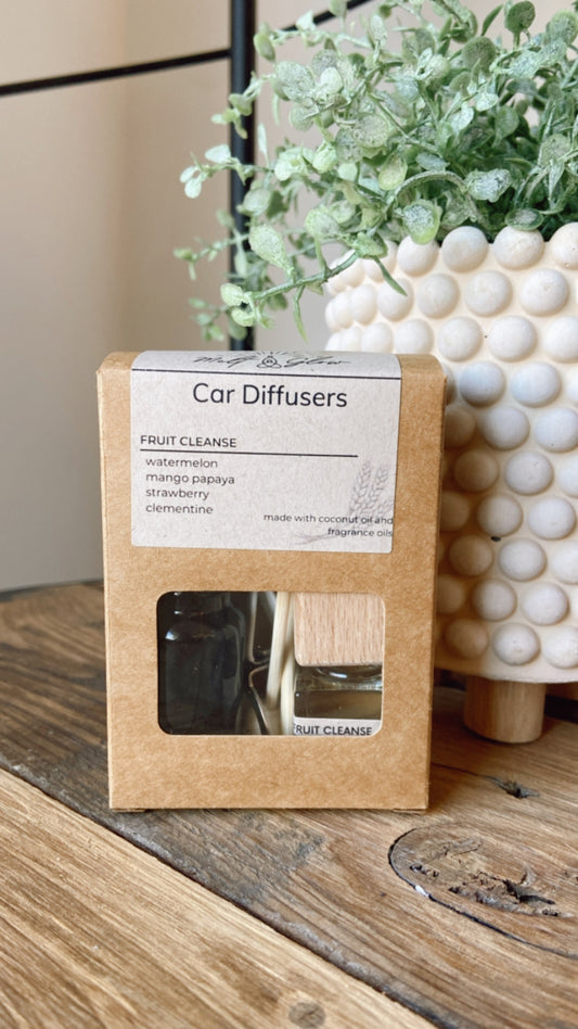 Melt & Glow | Fruit Cleanse | Car Diffuser