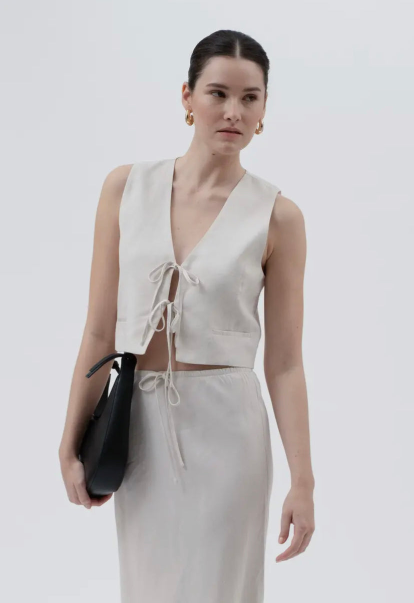 Santelle Cropped Vest