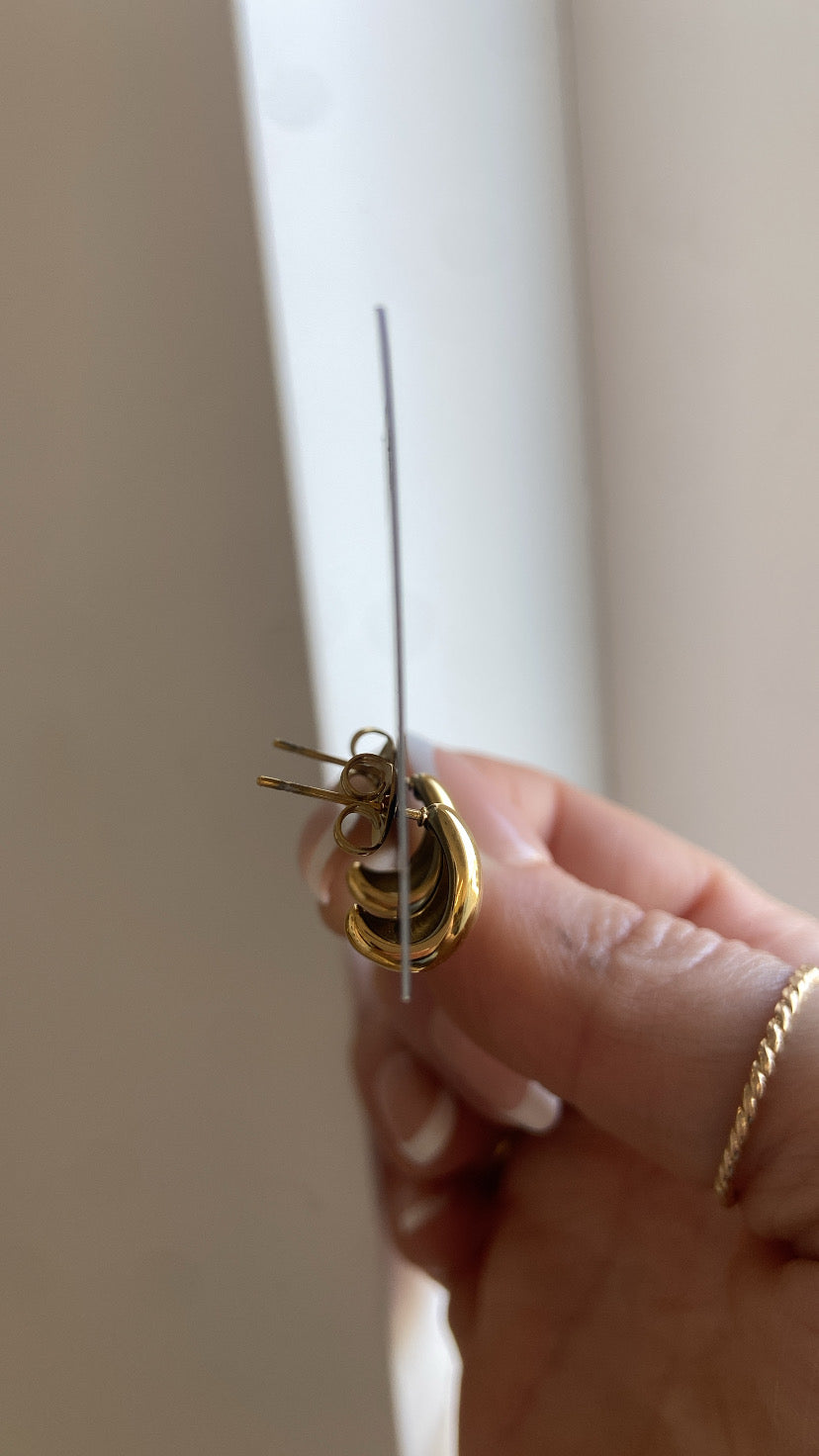 12/12 STUDIOS | Half Moon Earrings