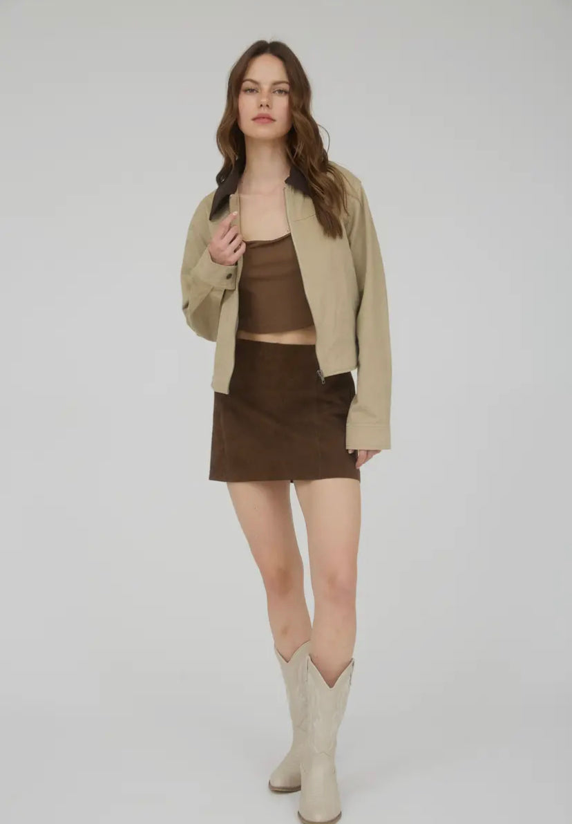 Greer Barn Jacket | Khaki