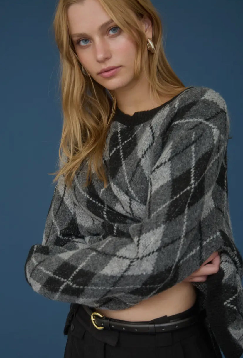 Harlowe Argyle Sweater