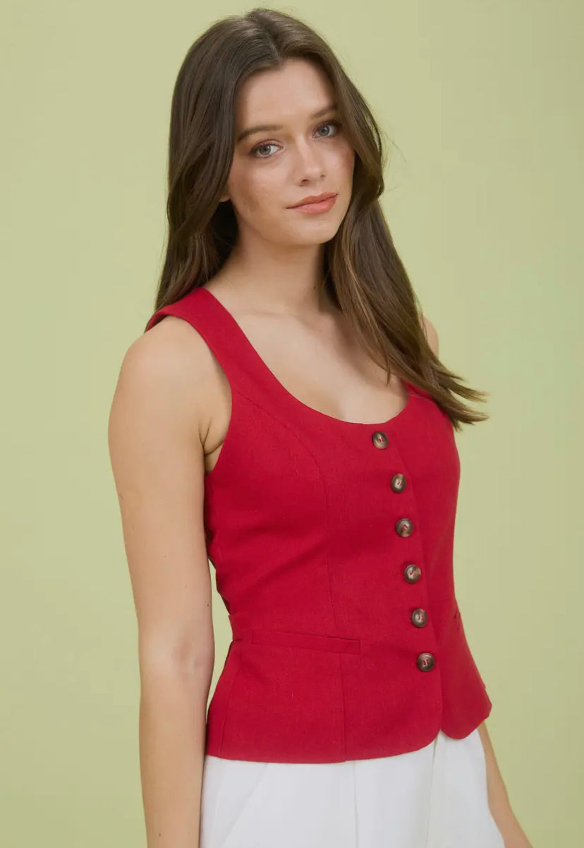 Kava Button Down Top