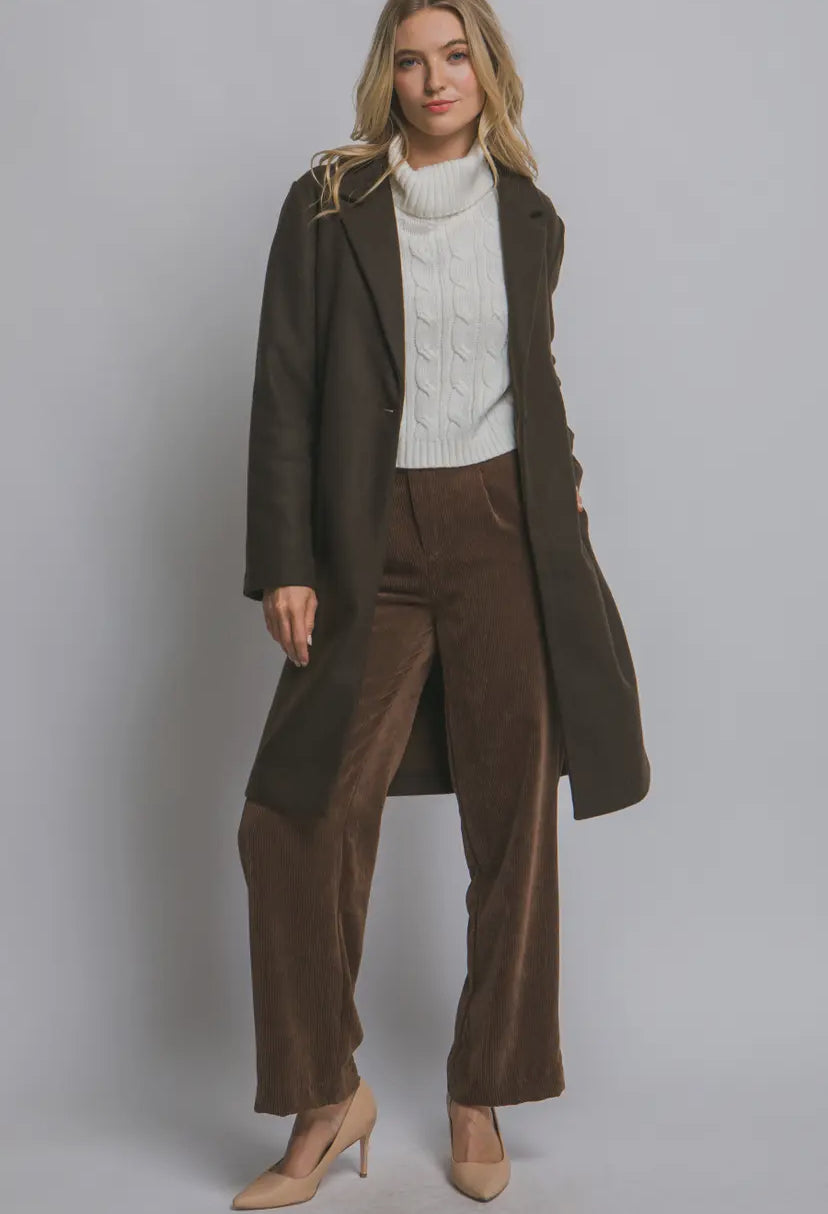 Goodlux Coat | Espresso