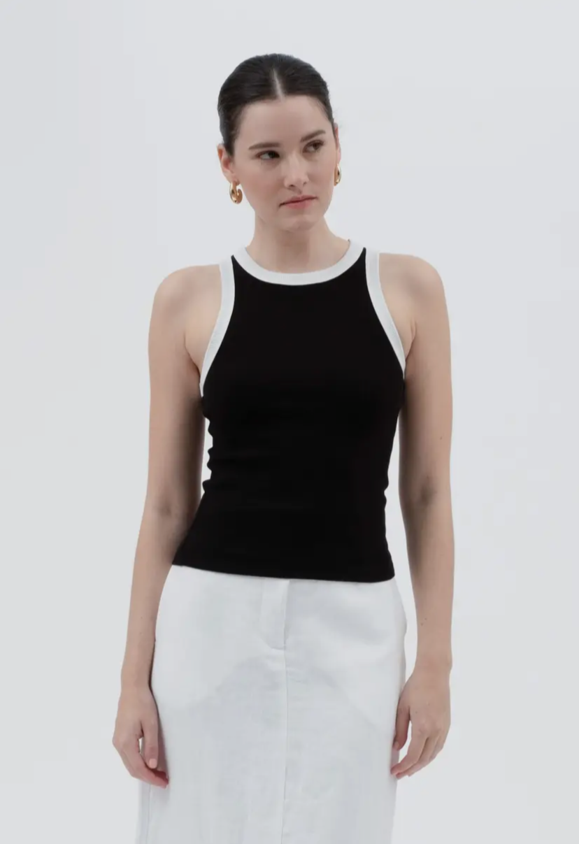 Niah Tank Top | Black