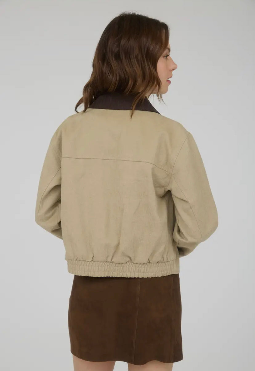 Greer Barn Jacket | Khaki