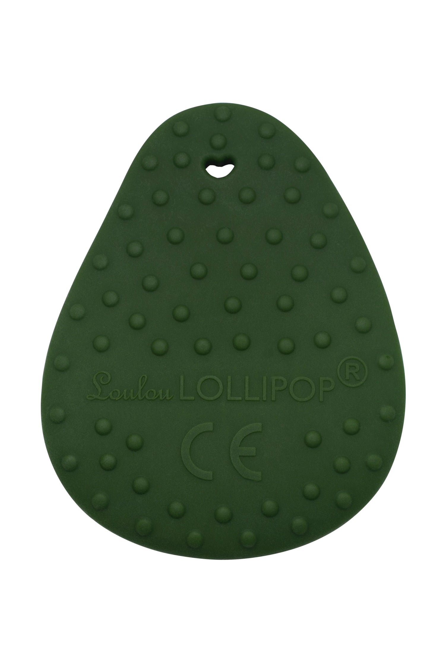 LOULOU LOLLIPOP | Silicone Teether | Avocado