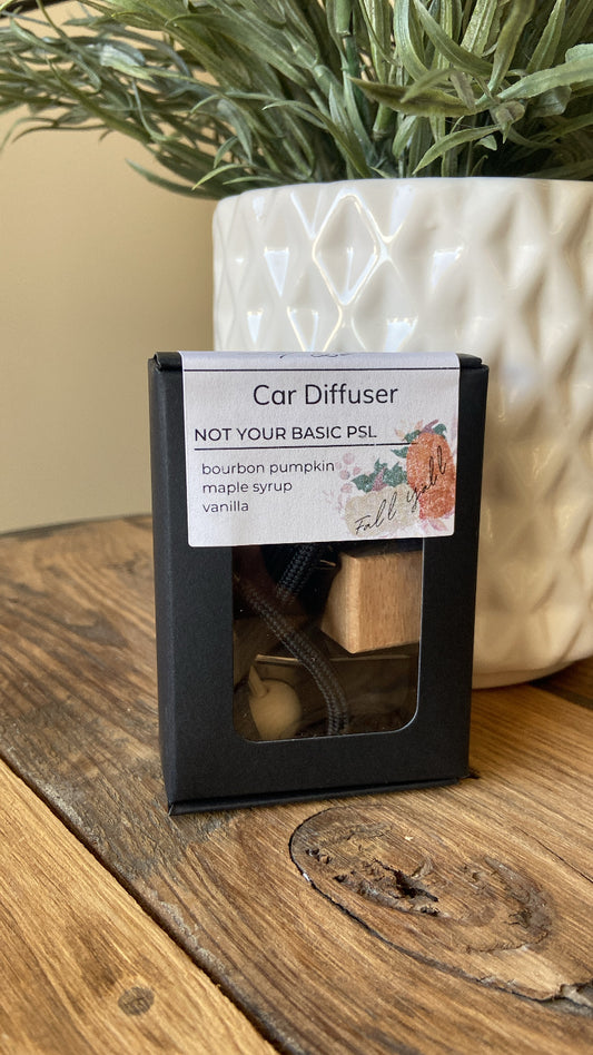 Melt & Glow | Not Your Basic PSL | Car Diffuser