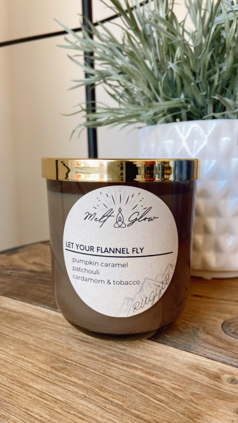 Melt & Glow | Let Your Flannel Fly | Candle