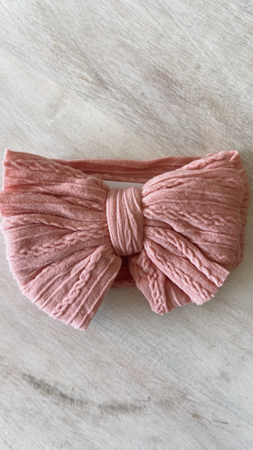 Nylon Baby Bow | Multiple Colour Options