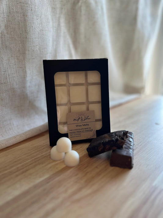 Melt & Glow | The Chocolate Bar I'm Hiding From My Partner | Wax Melts