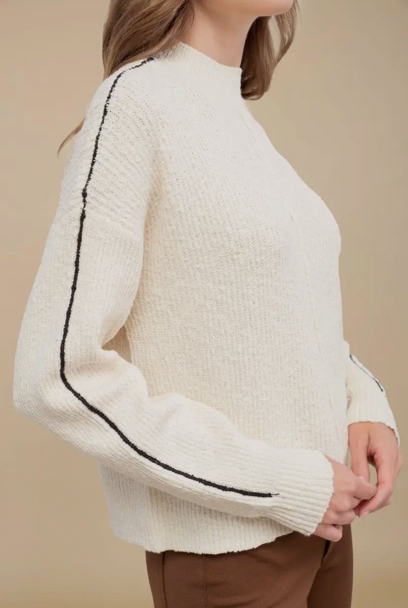 Azra Mock Sweater