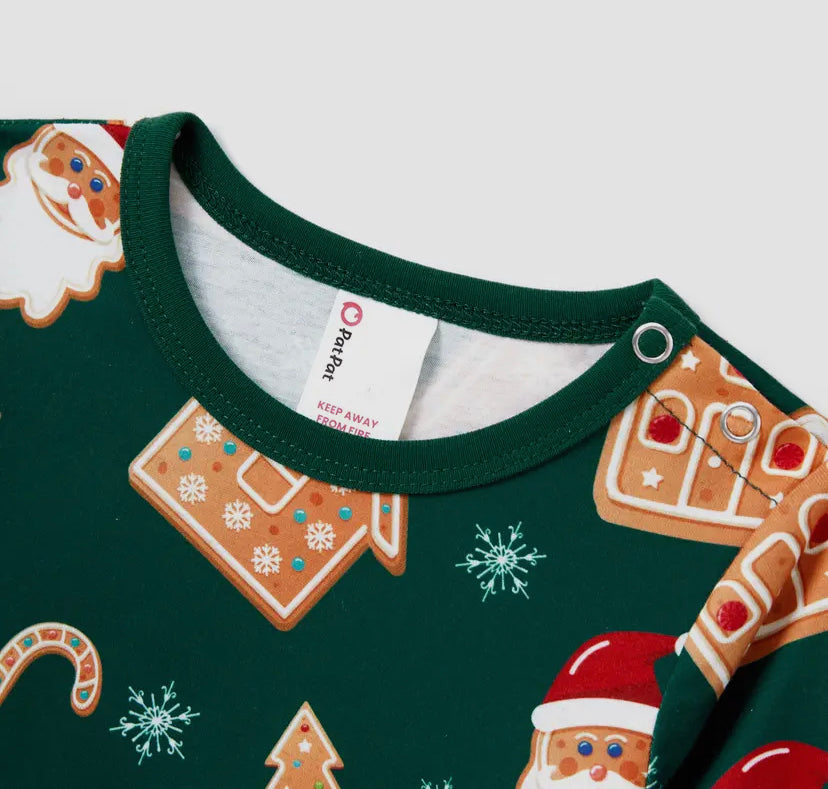 Gingerbread Onesie | Green