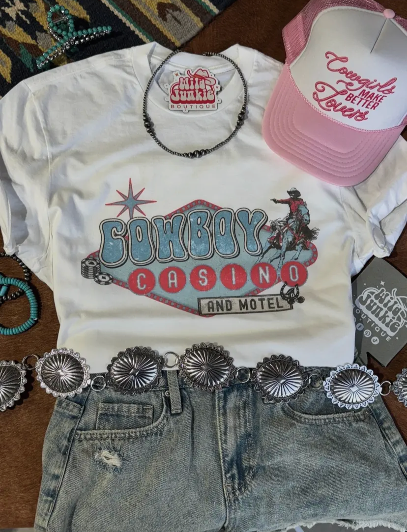 Cowboy Casino Tee