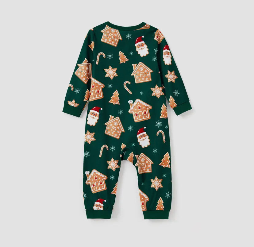 Gingerbread Onesie | Green