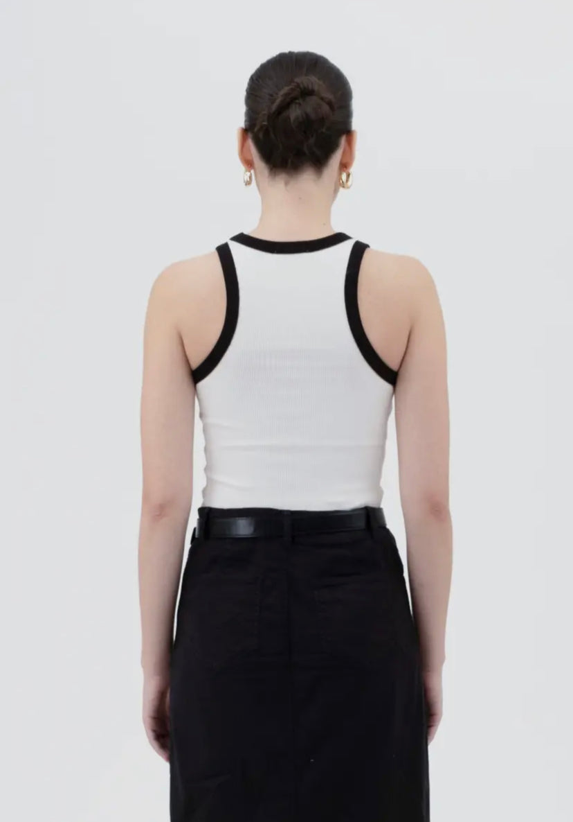Niah Tank Top | White