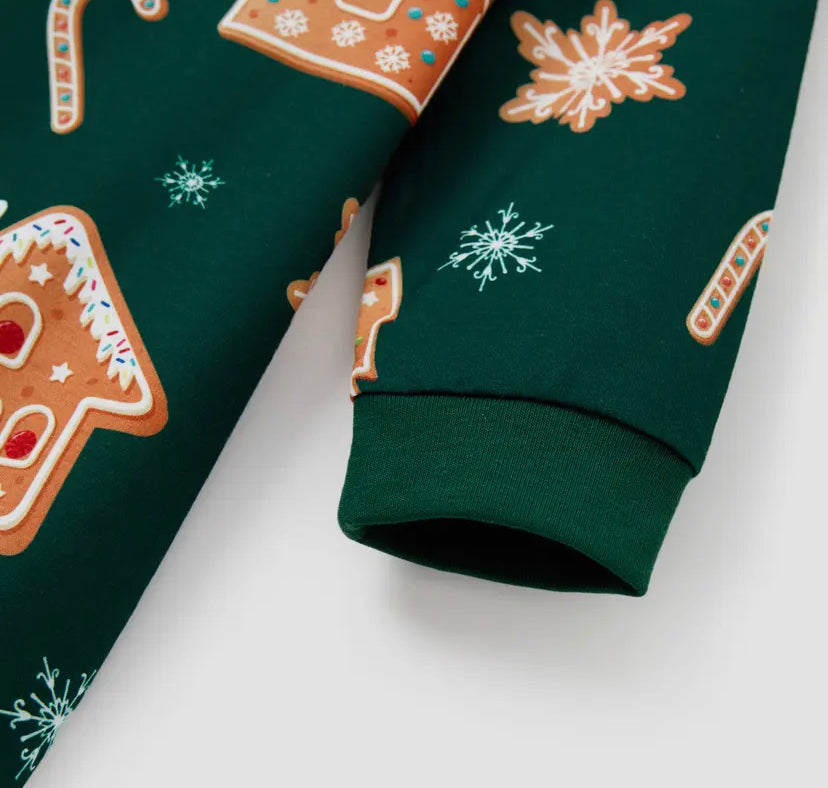 Gingerbread Onesie | Green