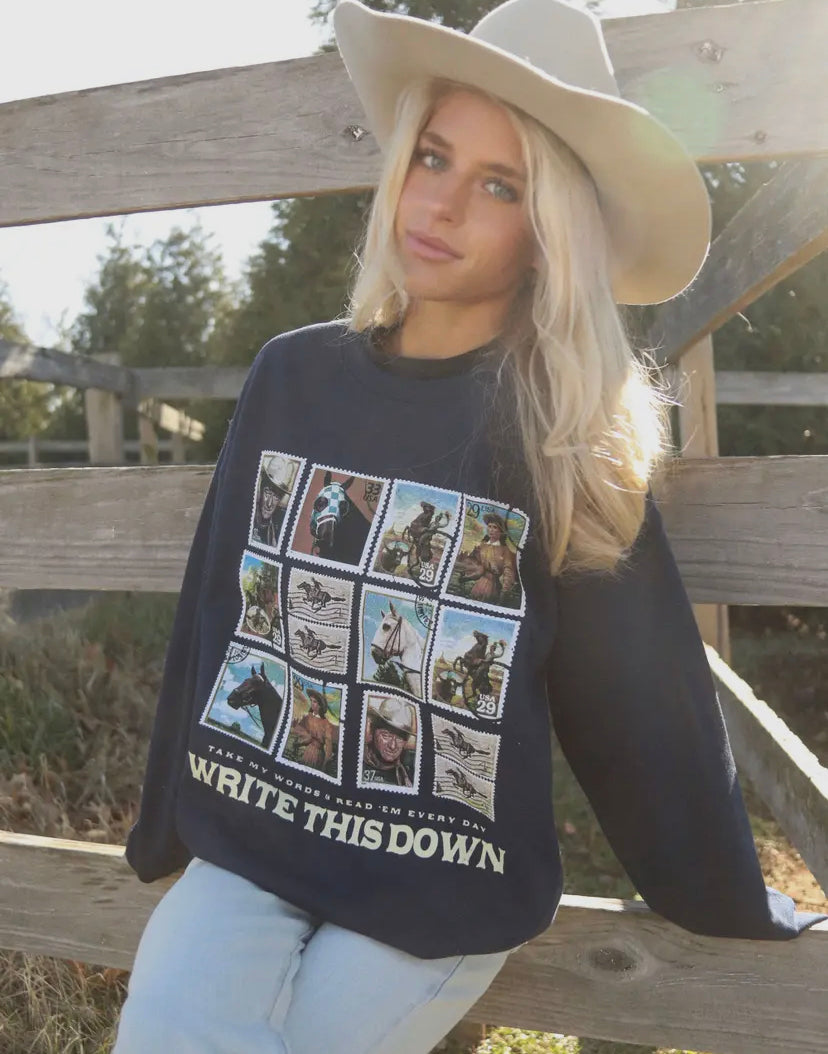 Write This Down Sweatshirt
