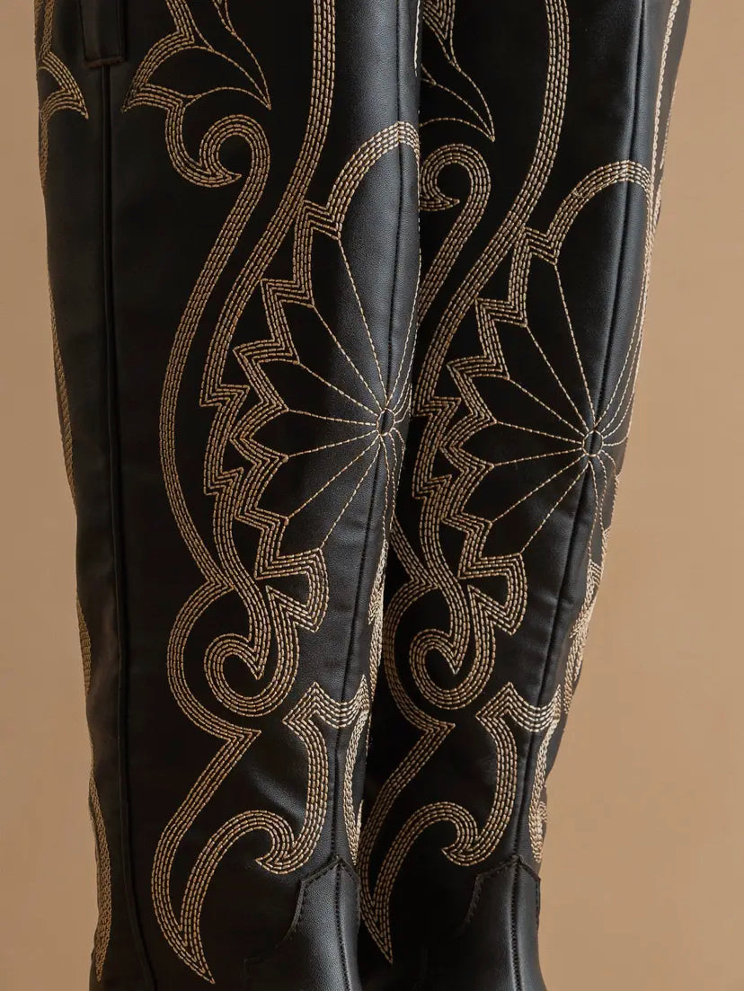 Country Roads Cowgirl Boots