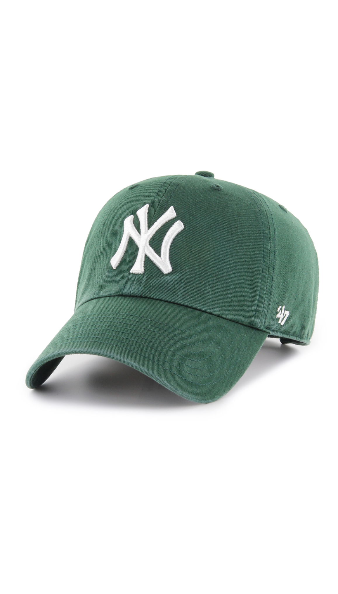 47 Brand New York Yankees MLB Clean Up Hat | Dark Green
