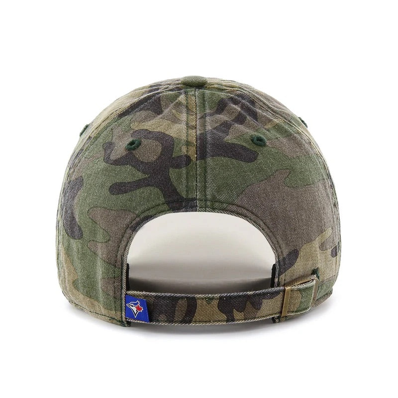 47 Brand MLB Blue Jays Clean Up Hat | Camo