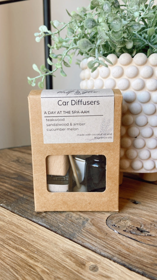 Melt & Glow | A Day At The Spa-aah | Car Diffuser