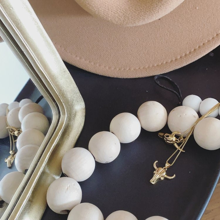 UNBOUNDED | Long Horn Necklace