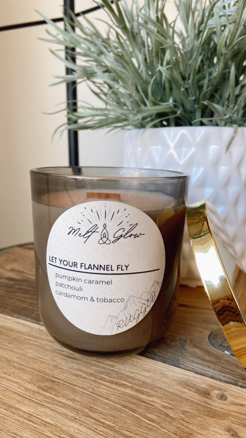 Melt & Glow | Let Your Flannel Fly | Candle