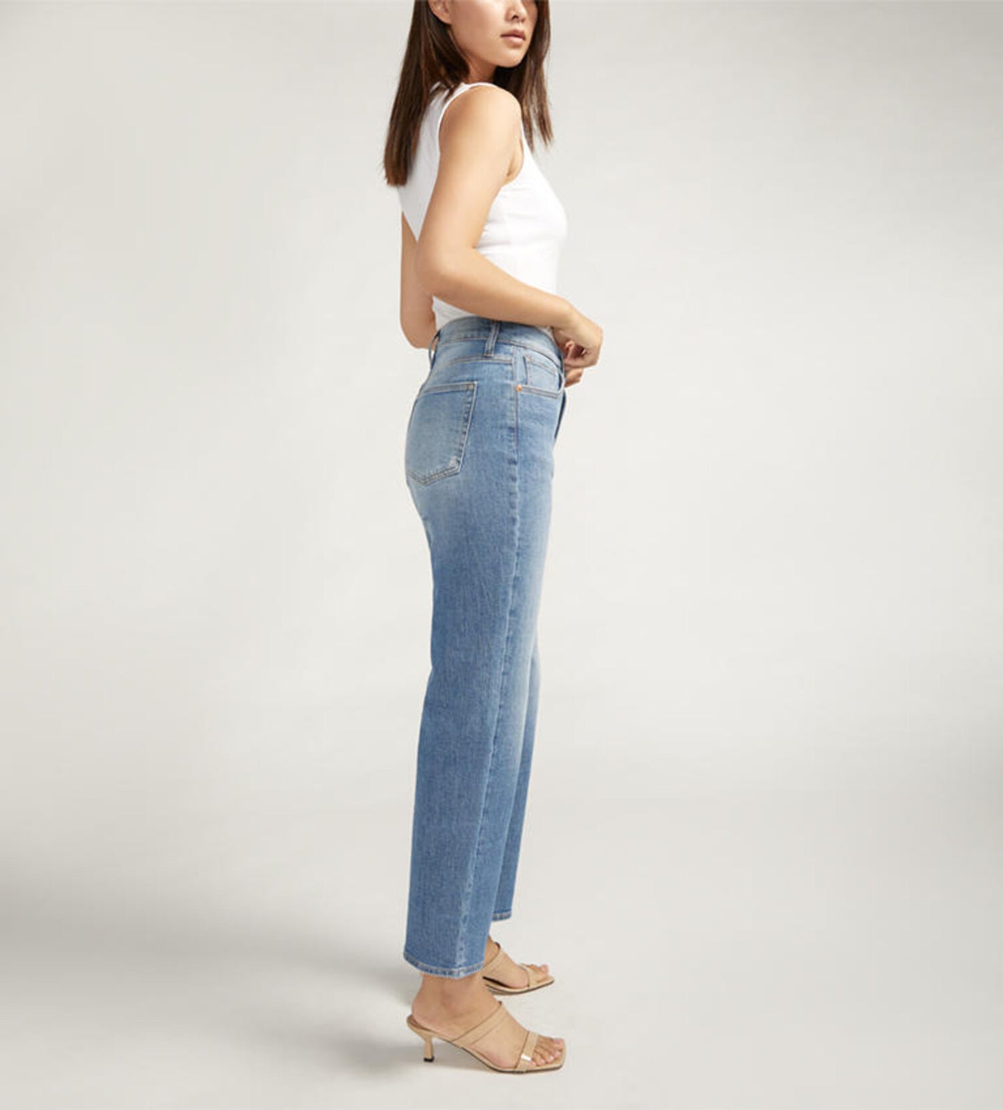 SILVER JEANS | Highly Desirable Straight ACS264 | Medium Wash