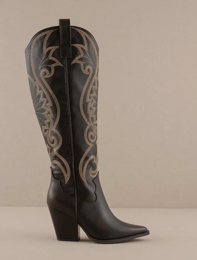 Country Roads Cowgirl Boots