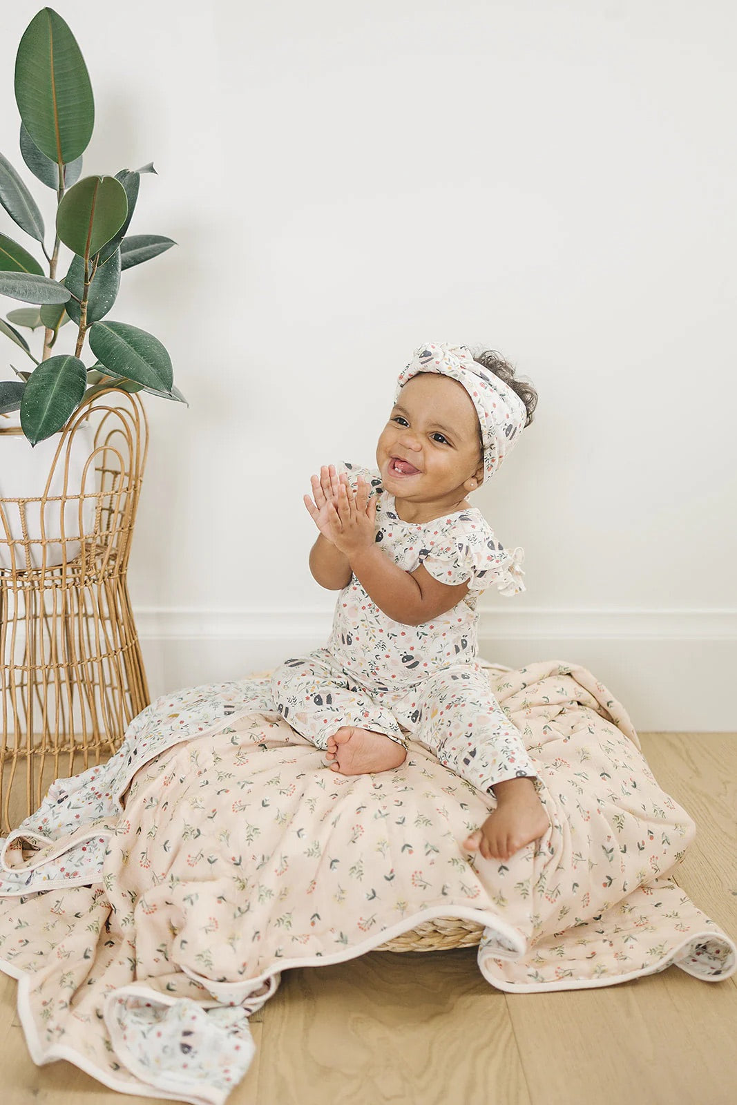 LOULOU LOLLIPOP | Bumble Bees Ruffle Romper