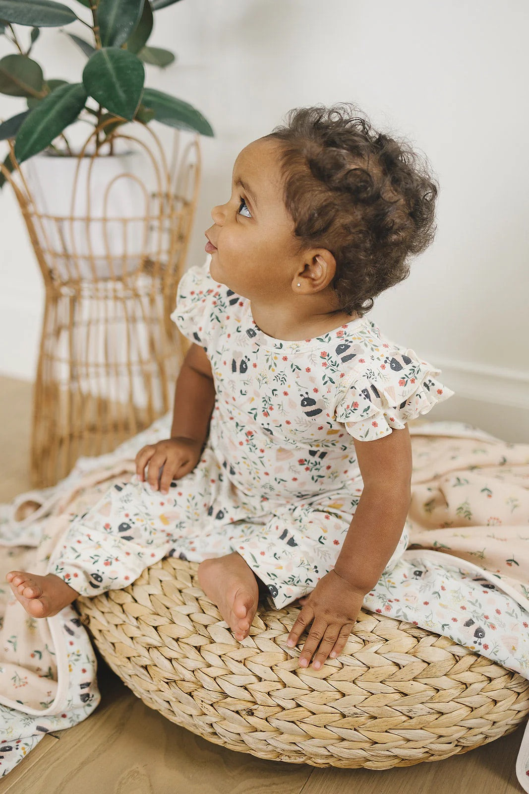 LOULOU LOLLIPOP | Bumble Bees Ruffle Romper