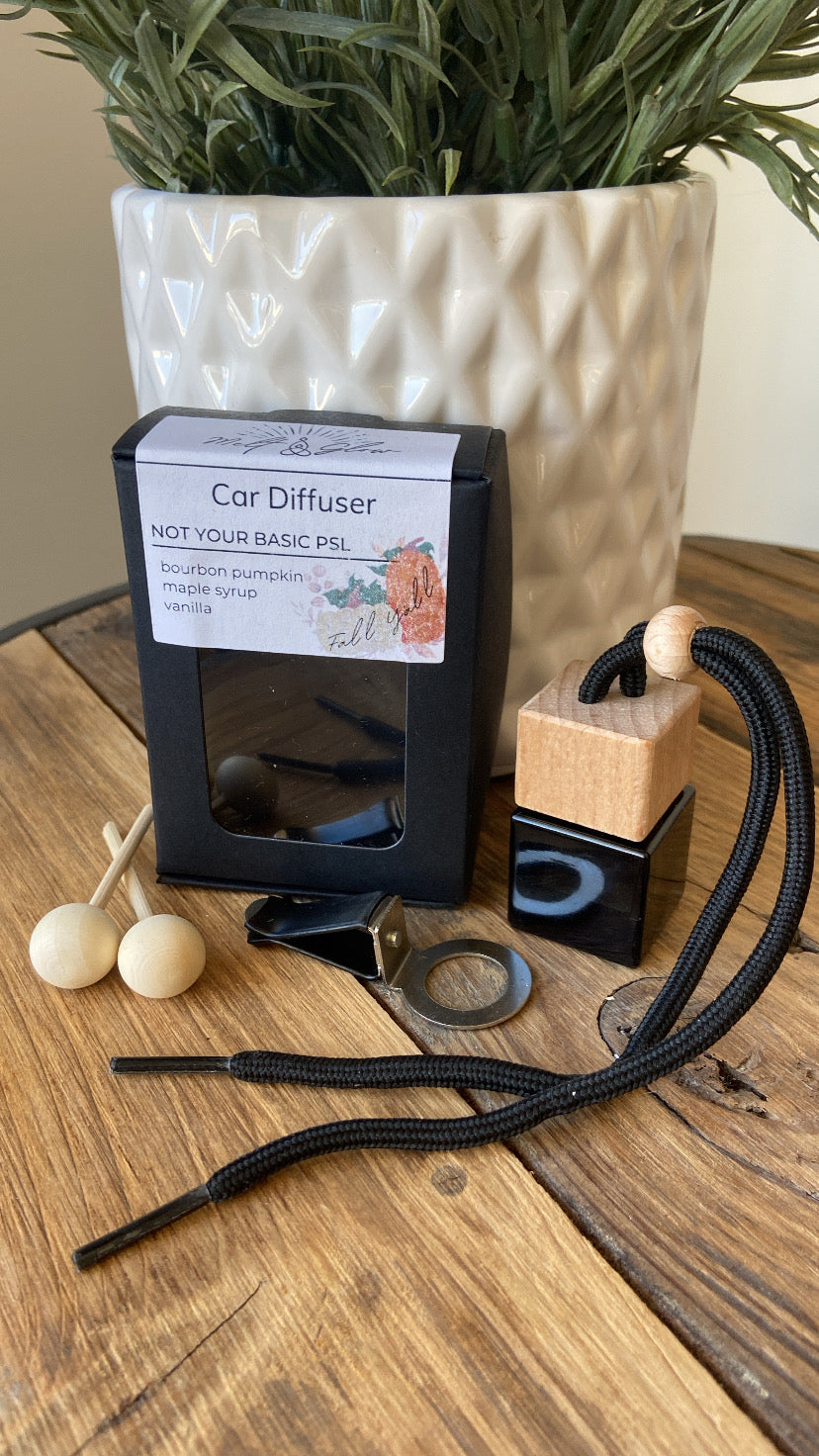Melt & Glow | Not Your Basic PSL | Car Diffuser