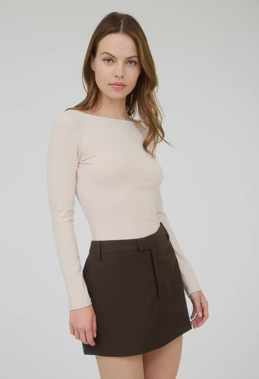 Markova Top | Light Khaki
