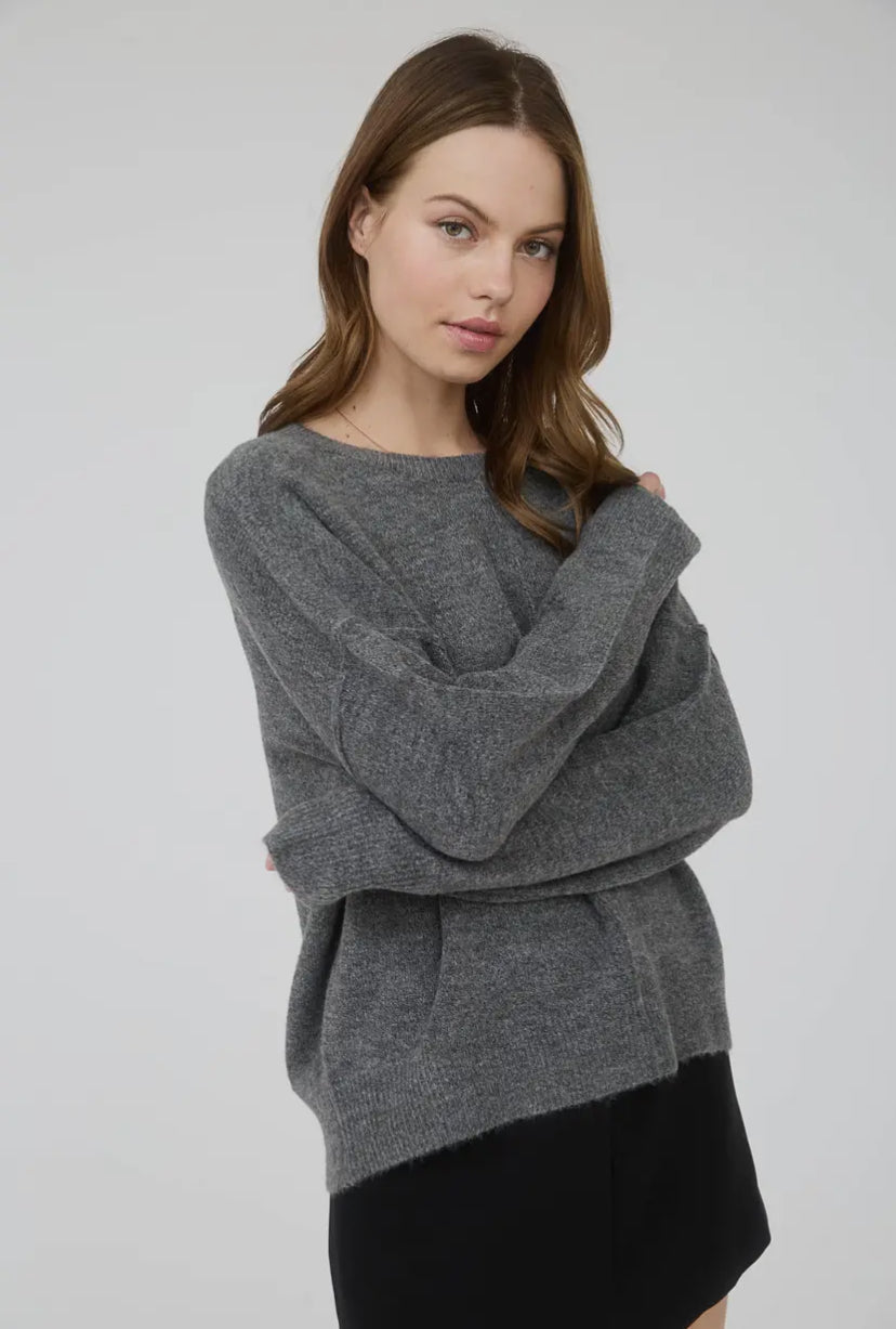 Sunna Sweater | Dark Gray