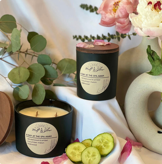 Melt & Glow | A Day At The Spa-aaah | Candle