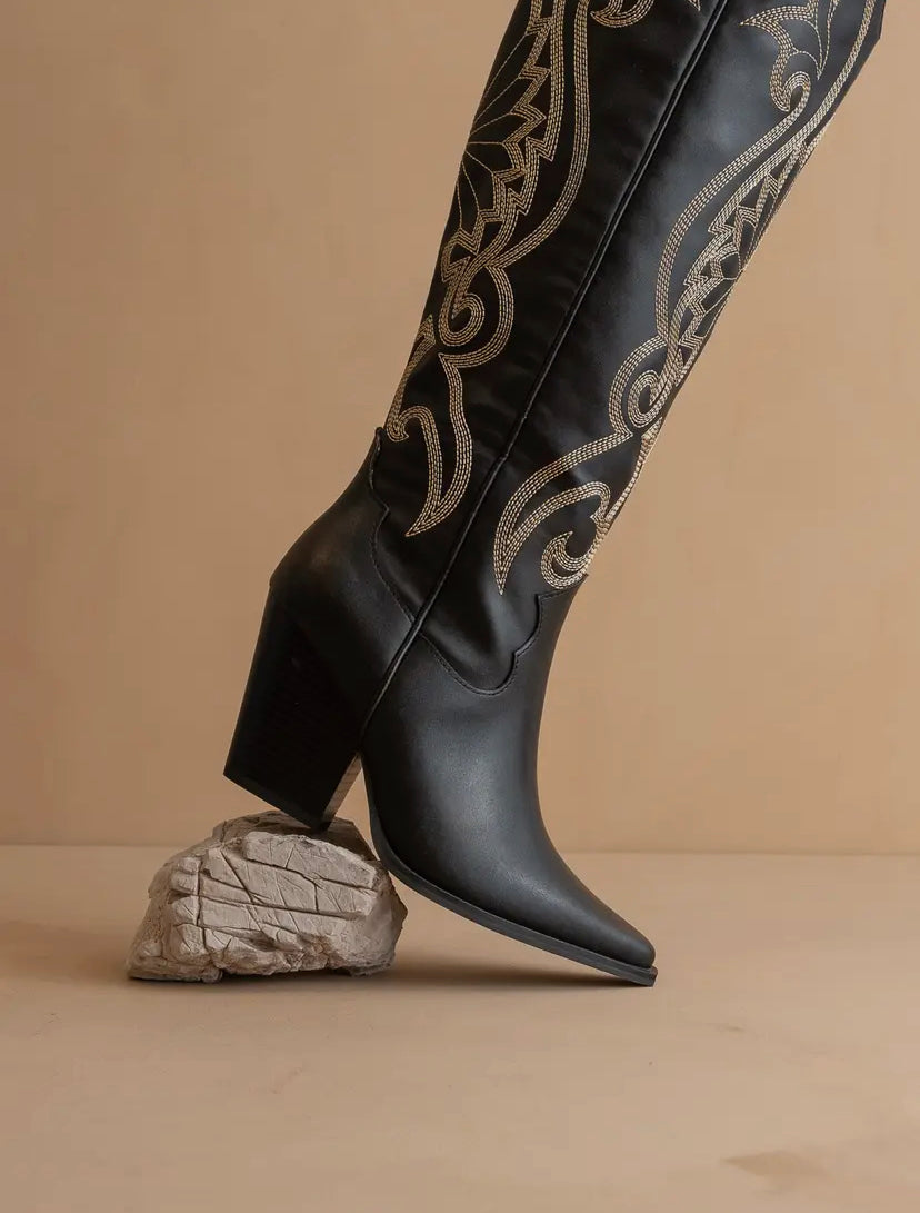 Country Roads Cowgirl Boots