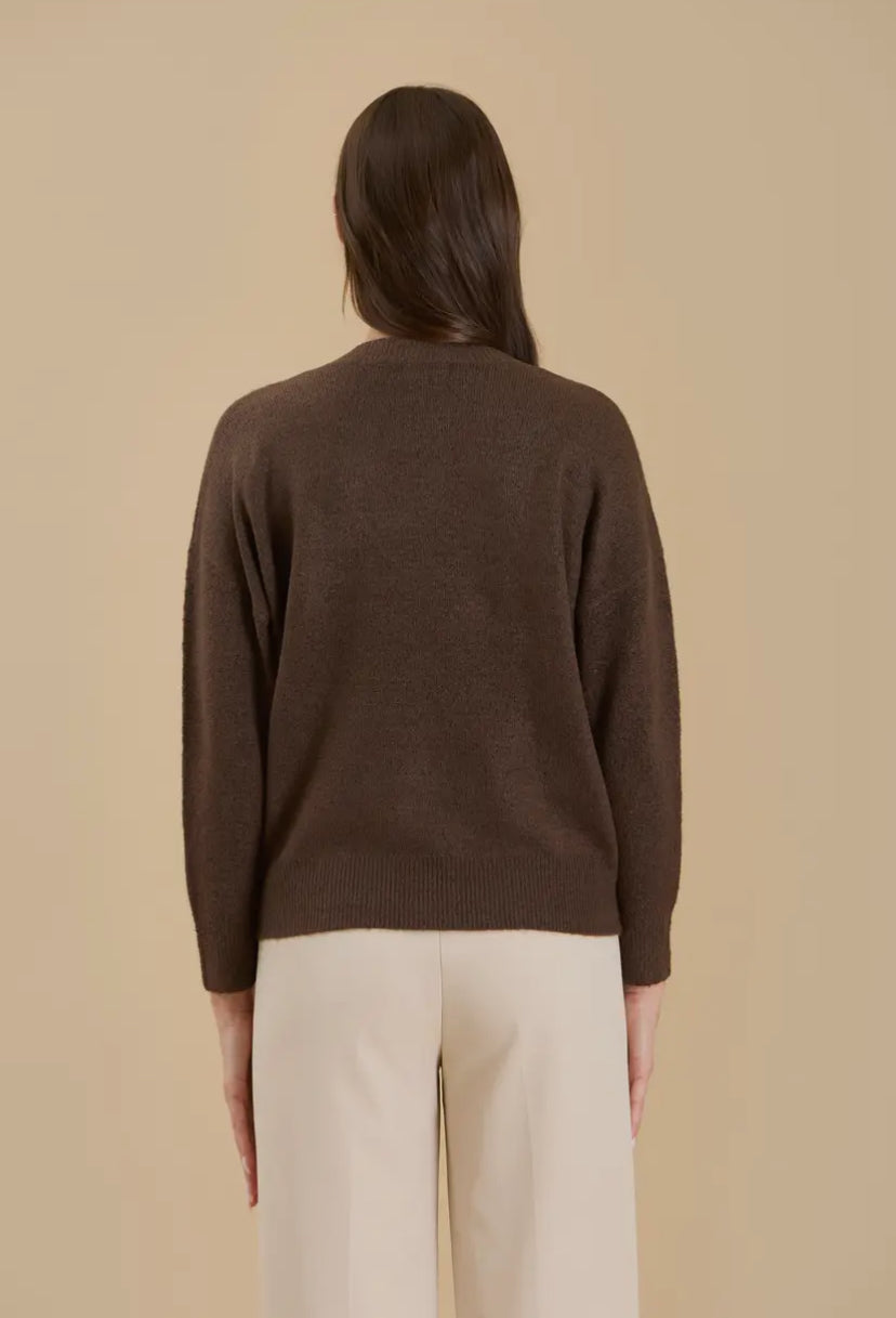 Dava Sweater | Dark Mocha