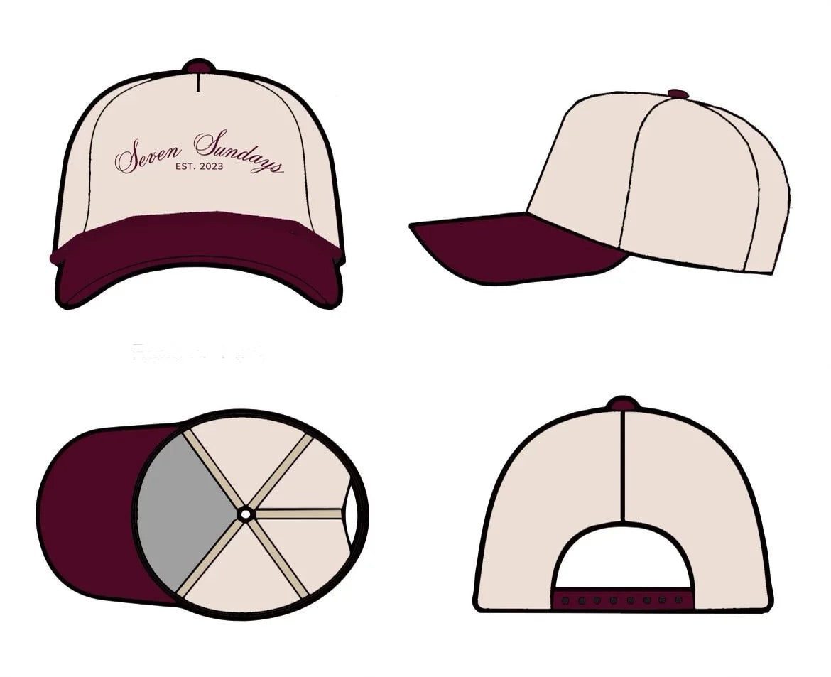 Seven Sundays Trucker Hat | Multiple Colour Options