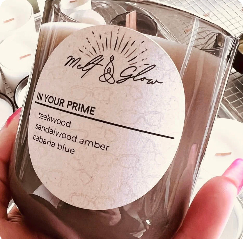 Melt & Glow | In Your Prime | 10oz Candle