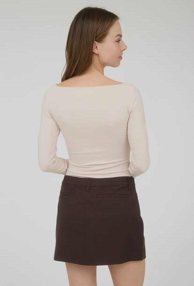 Markova Top | Light Khaki