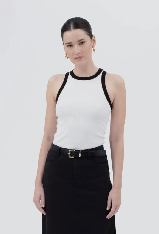 Niah Tank Top | White