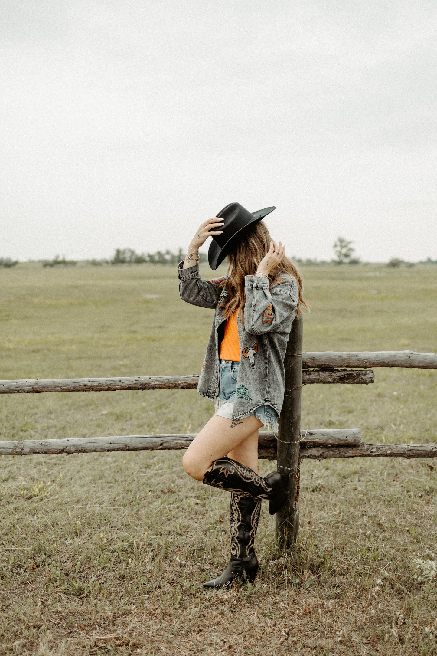 I Ain't Country Denim Jacket